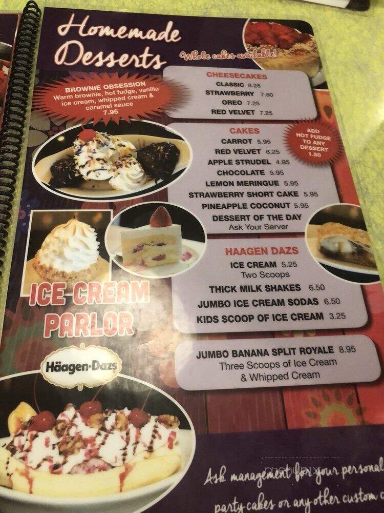 Lindenwood Diner & Restaurant - Brooklyn, NY menu_pic