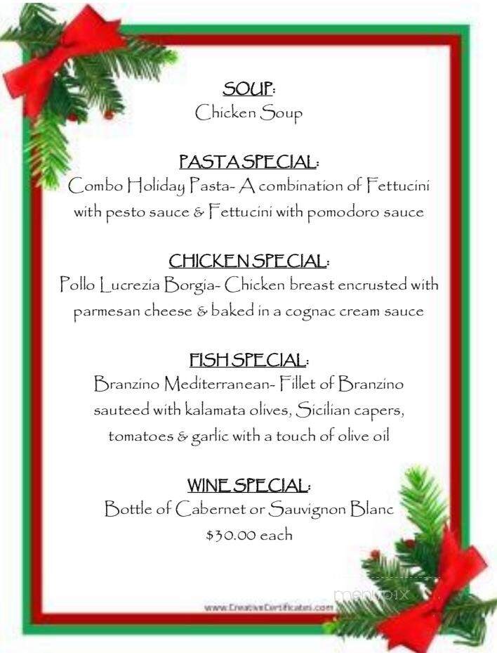 Seventh Street Cafe - Garden City, NY menu_pic