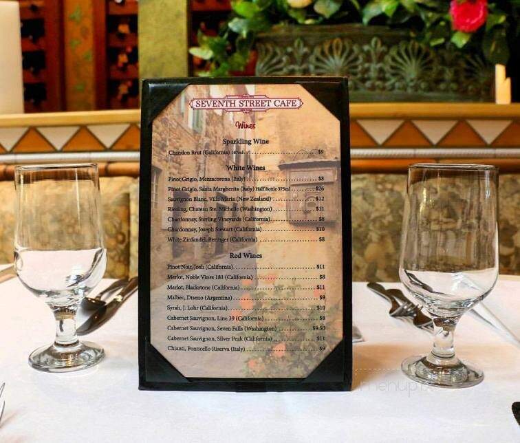 Seventh Street Cafe - Garden City, NY menu_pic