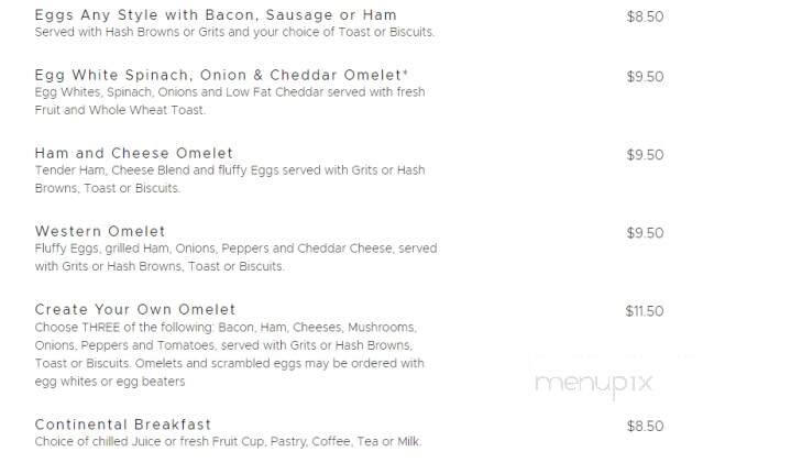 Joseph's Restaurant - Greensboro, NC menu_pic
