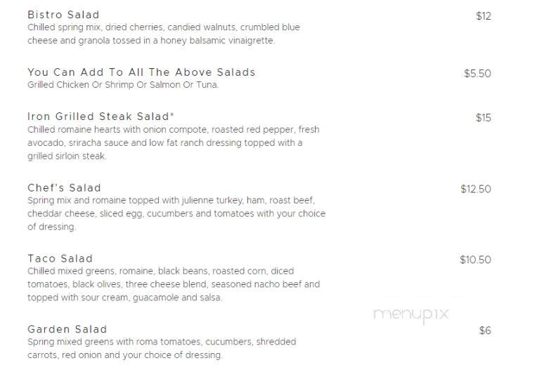 Joseph's Restaurant - Greensboro, NC menu_pic