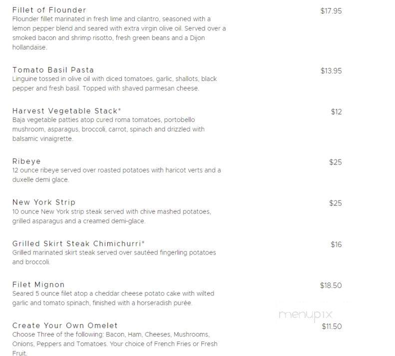 Joseph's Restaurant - Greensboro, NC menu_pic