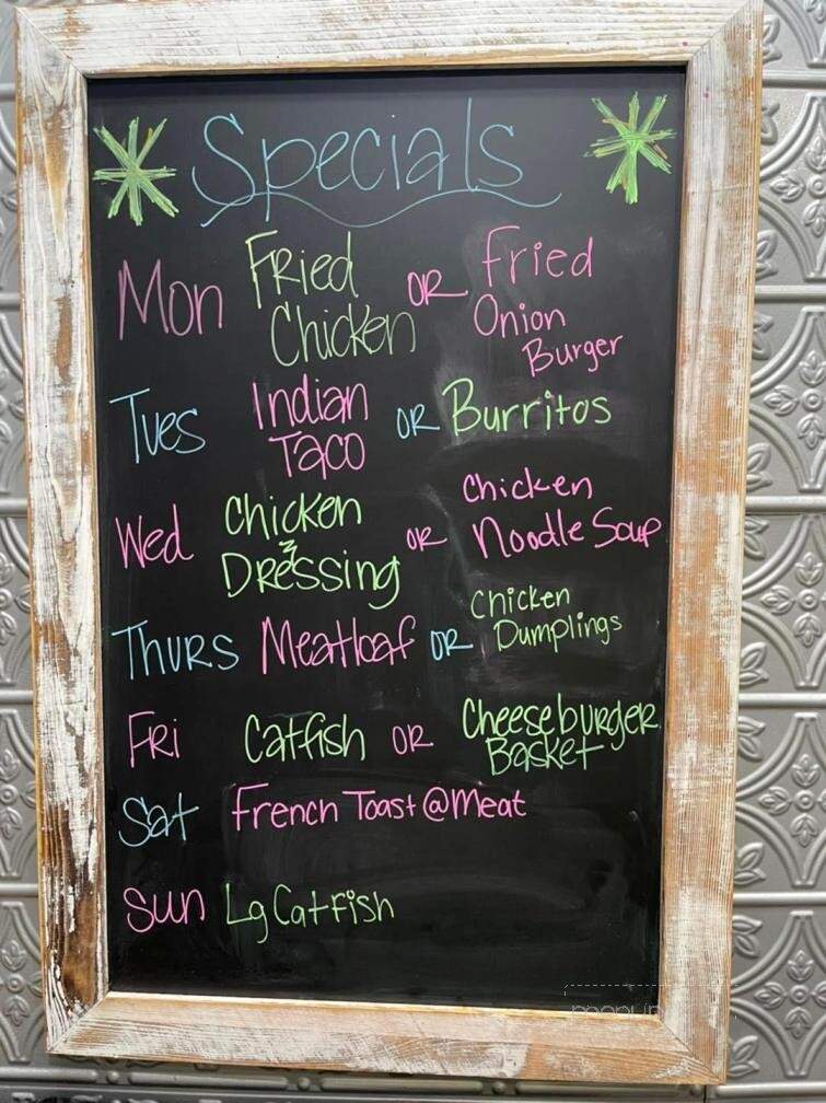 Mama Carol's Kitchen - Chickasha, OK menu_pic