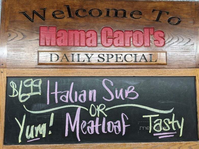 Mama Carol's Kitchen - Chickasha, OK menu_pic