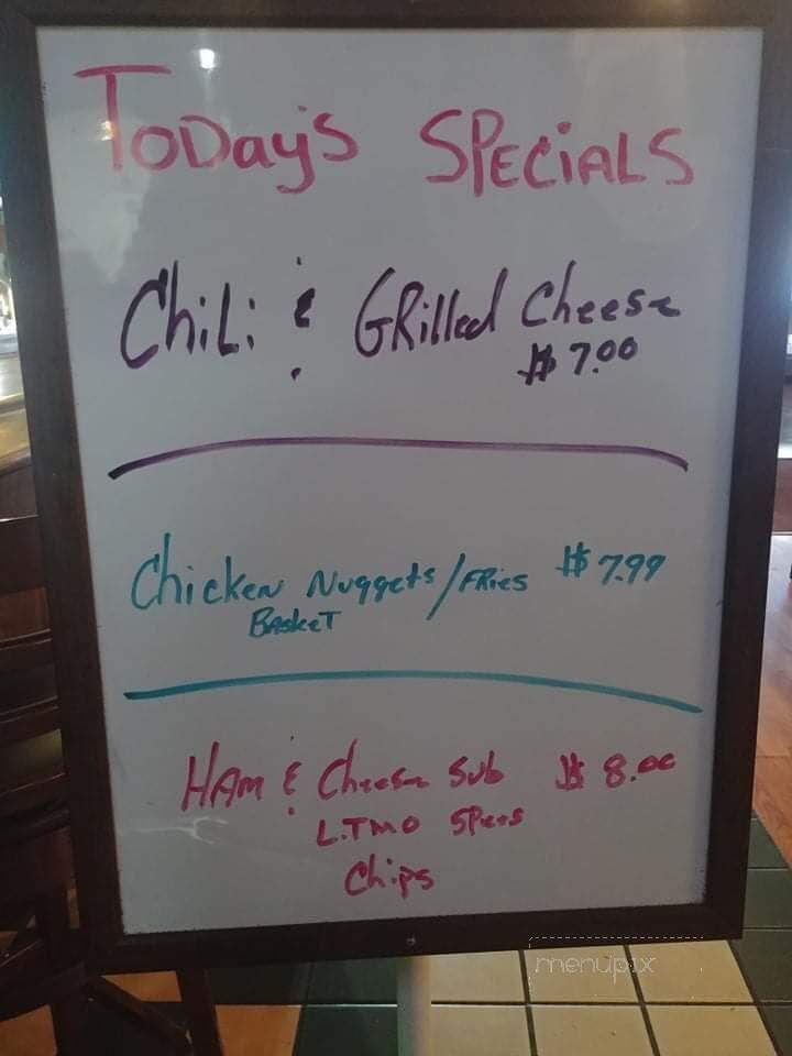 Schooners - Roanoke, VA menu_pic