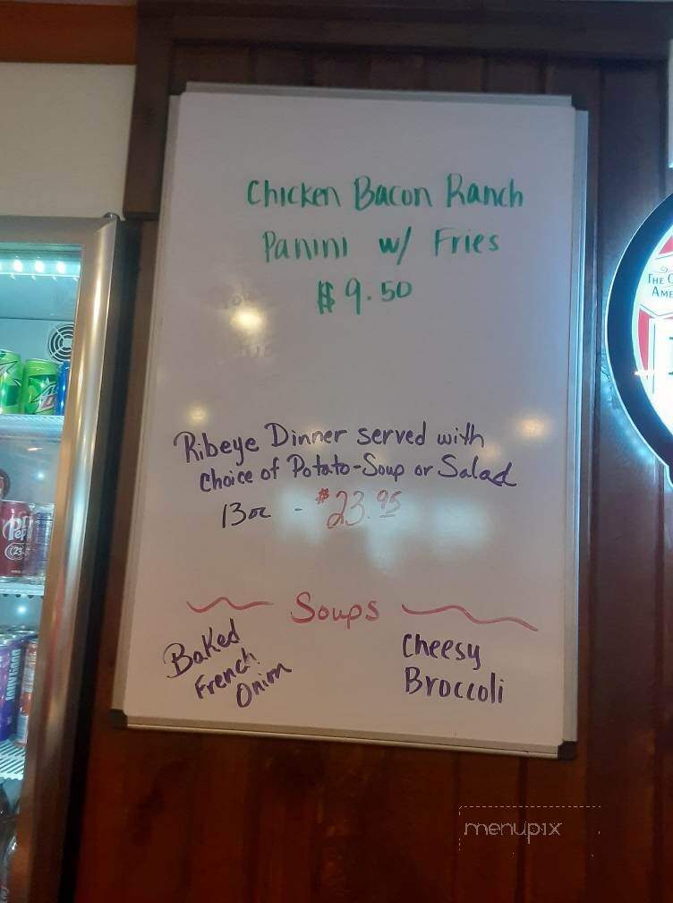 Lynn's Creekside Bar & Grill - Adell, WI menu_pic