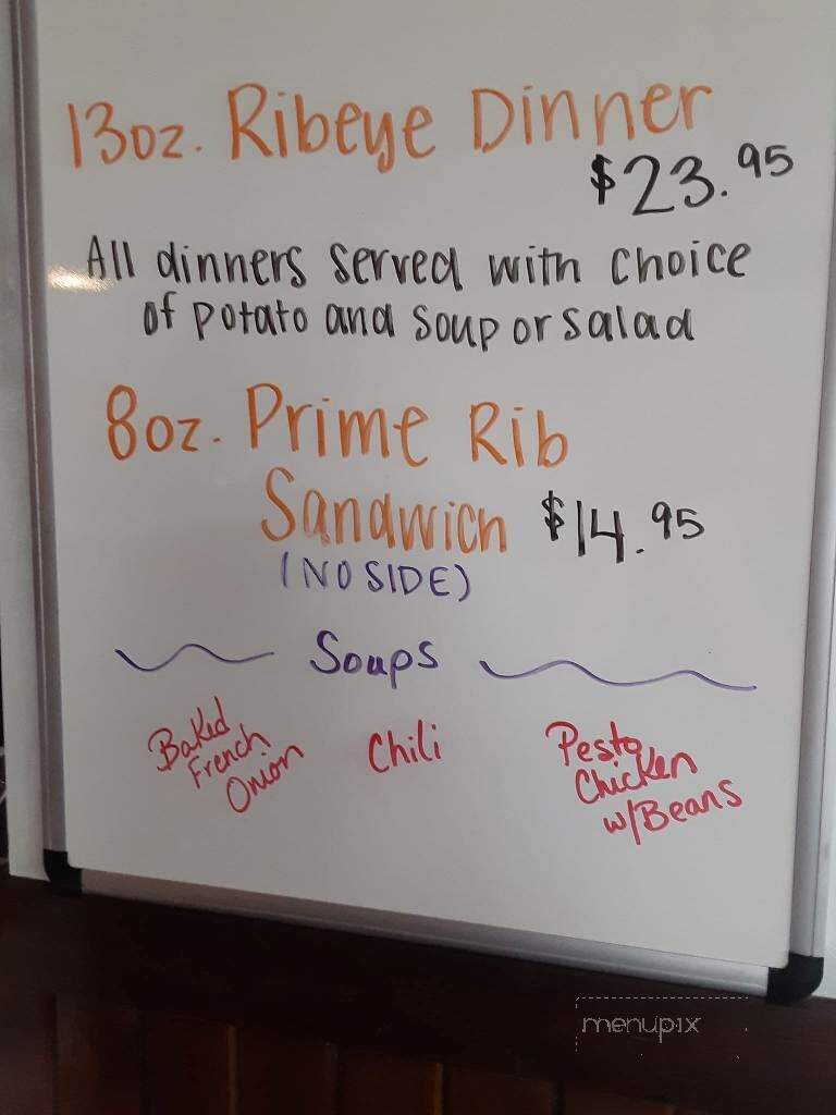 Lynn's Creekside Bar & Grill - Adell, WI menu_pic