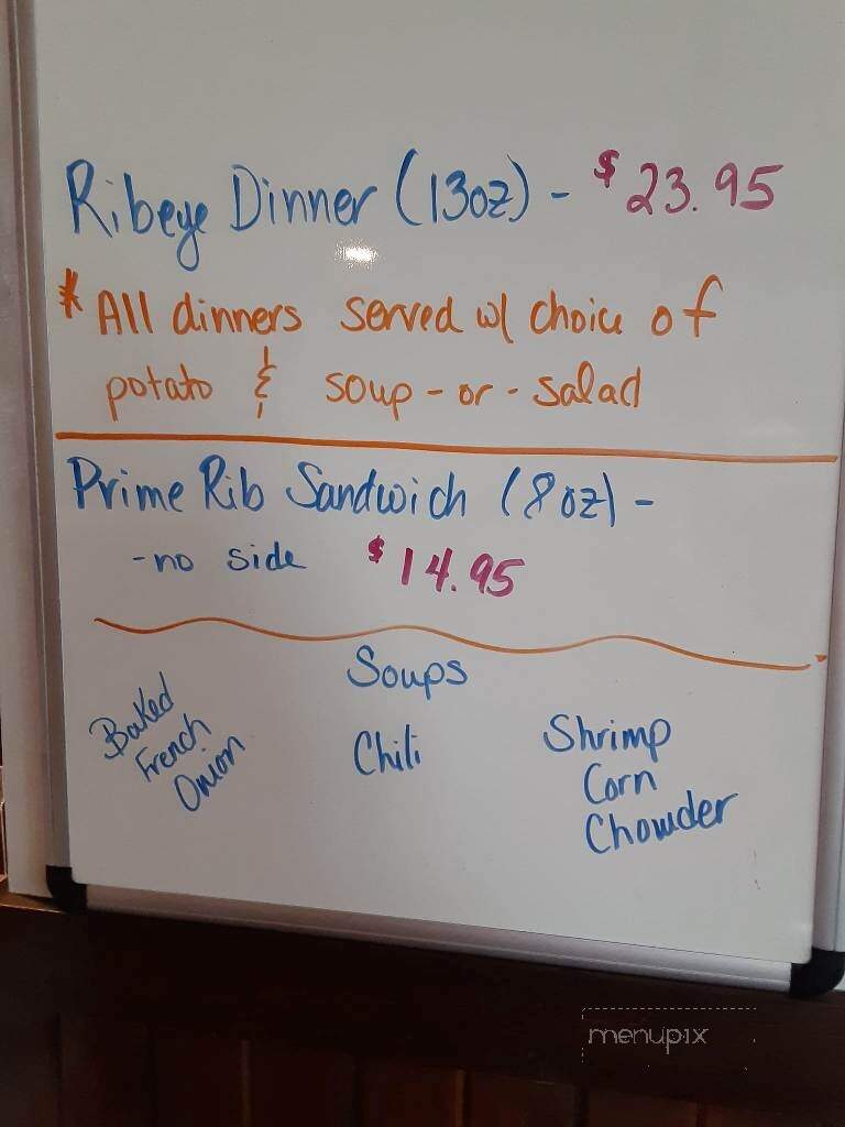 Lynn's Creekside Bar & Grill - Adell, WI menu_pic