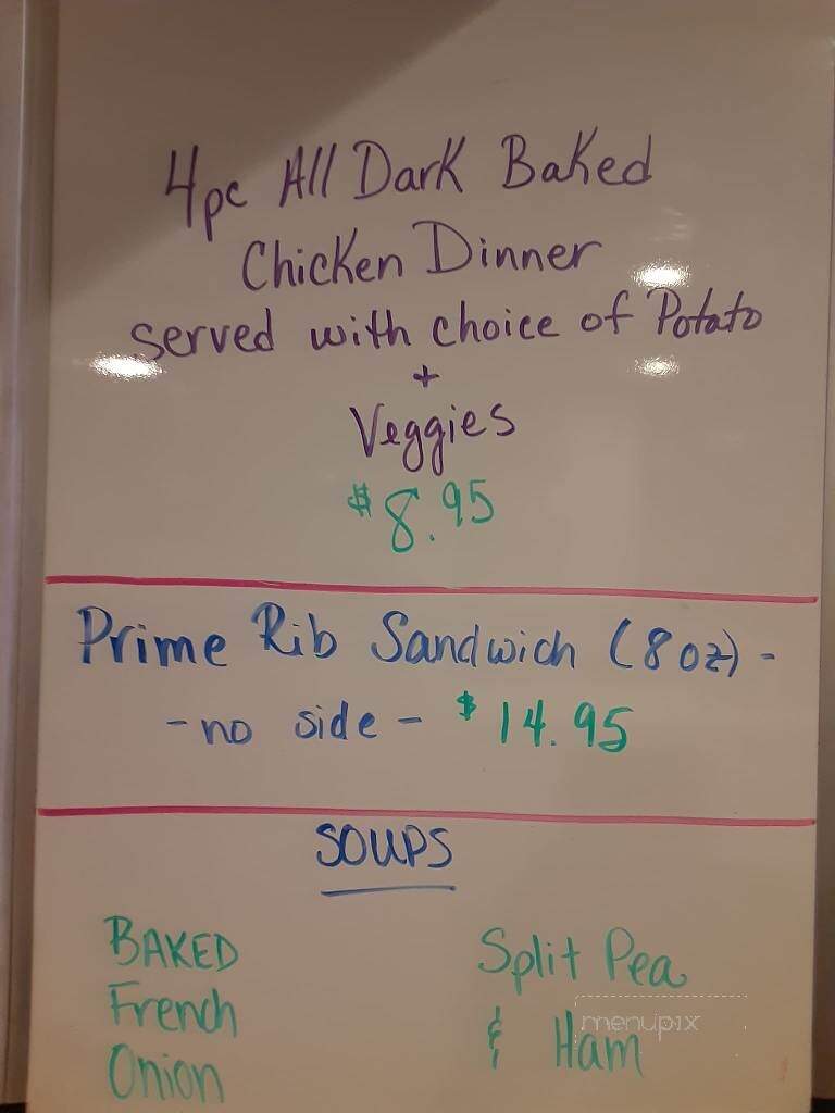 Lynn's Creekside Bar & Grill - Adell, WI menu_pic