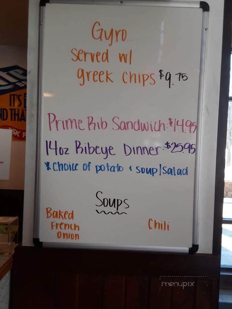 Lynn's Creekside Bar & Grill - Adell, WI menu_pic