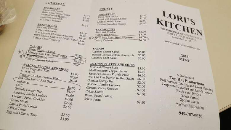 Lori's Kitchen - Irvine, CA
