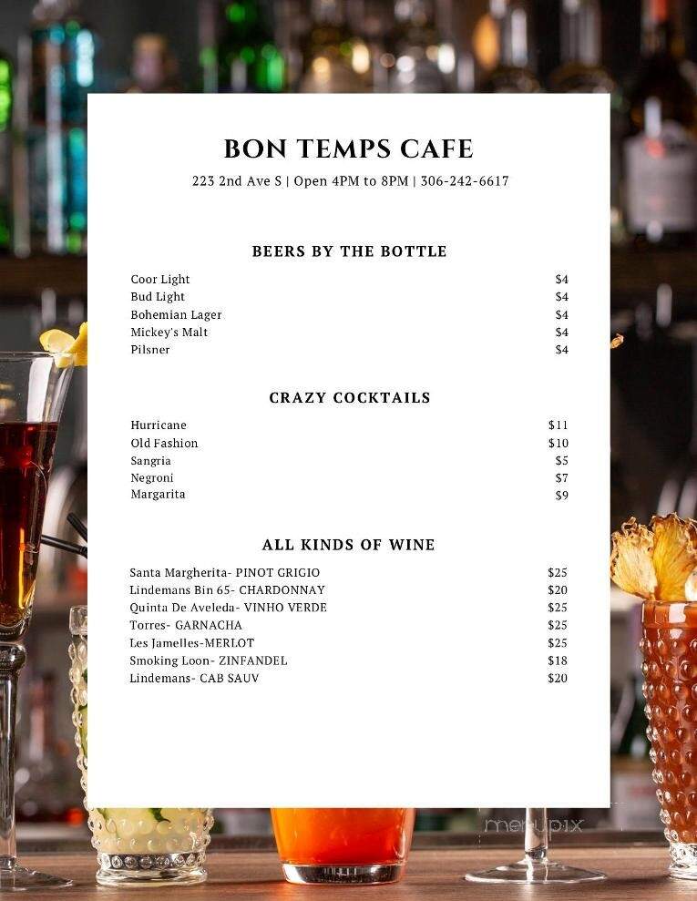 Bon Temps Cafe - Saskatoon, SK