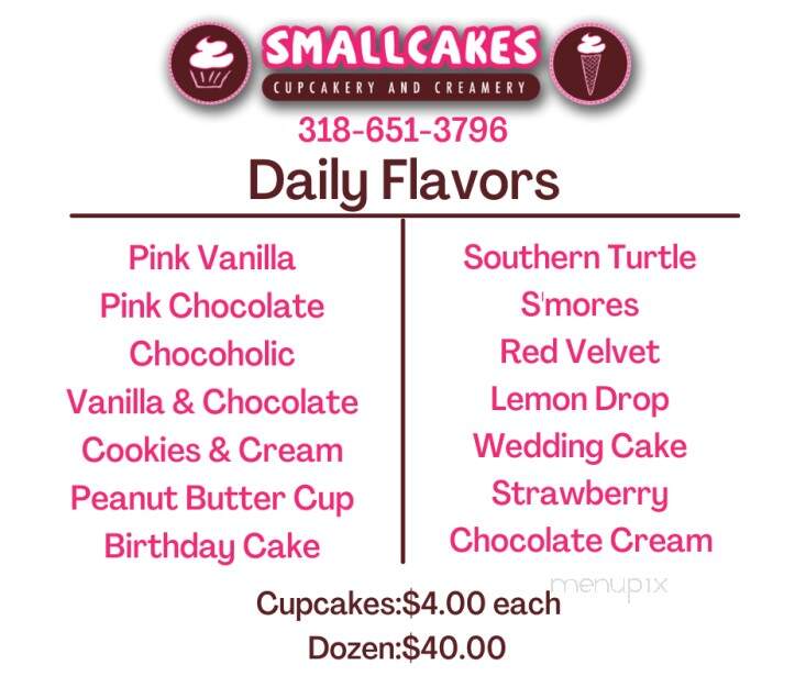 Smallcakes A Cupcakery - Monroe, LA