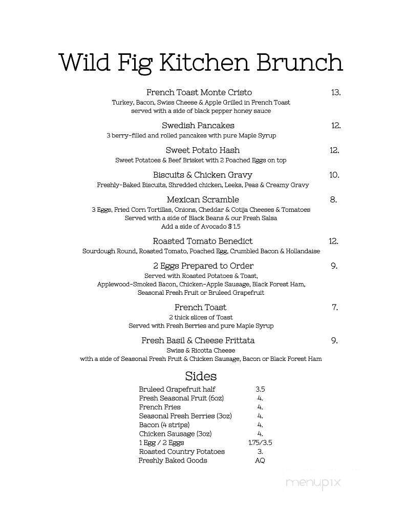 Wild Fig Kitchen - Coarsegold, CA