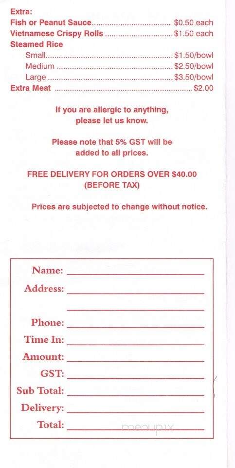 Mi Hong - Saskatoon, SK menu_pic