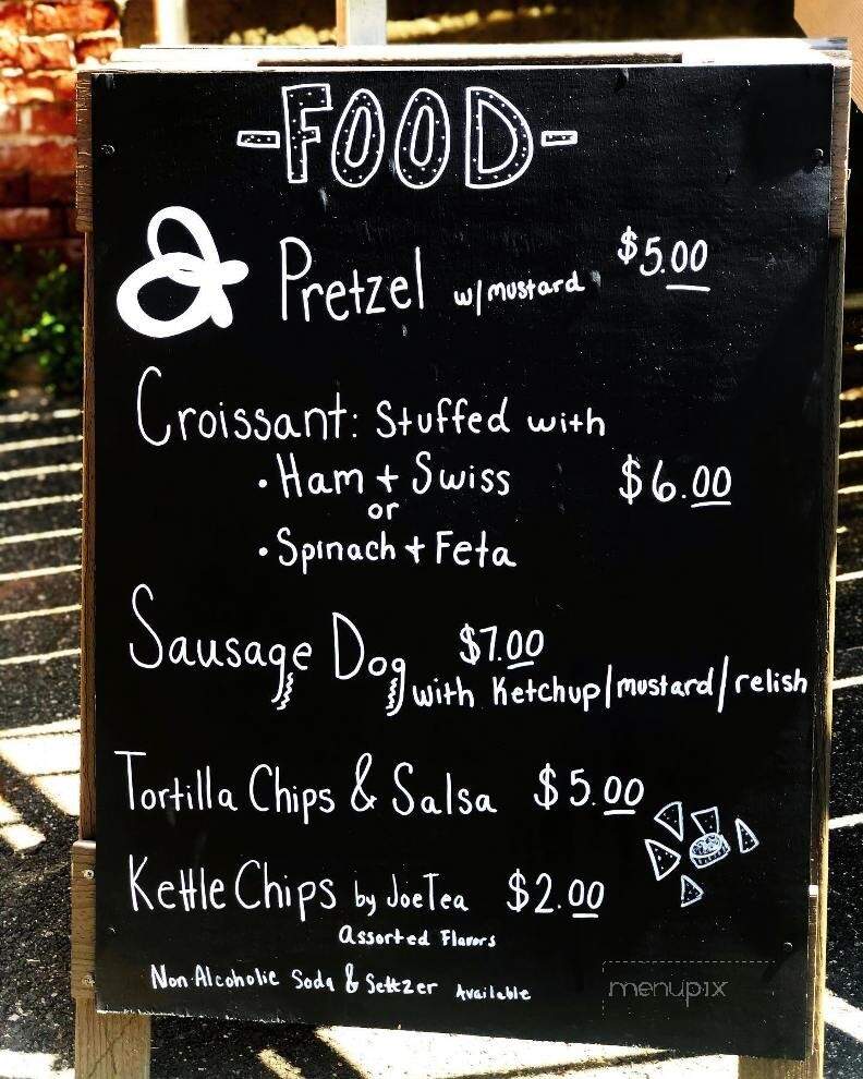 Altruist Brewing Company - Sturbridge, MA menu_pic