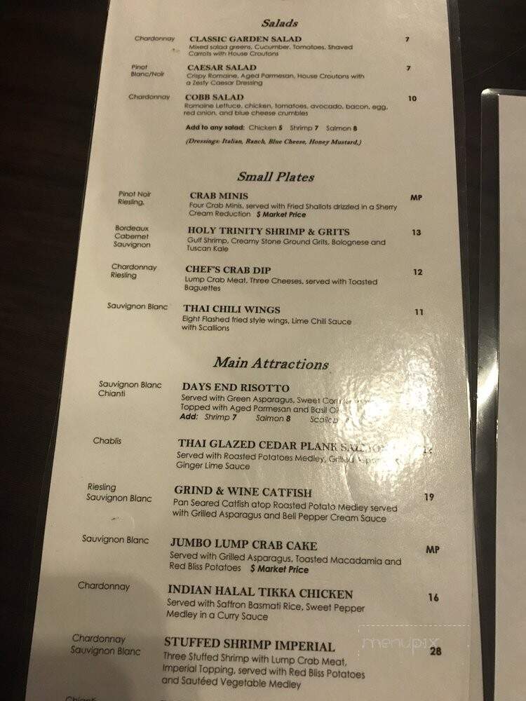Grind and Wine - Randallstown, MD menu_pic