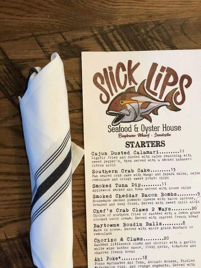 Slick Lips Seafood and Oyster House - Sandestin, FL