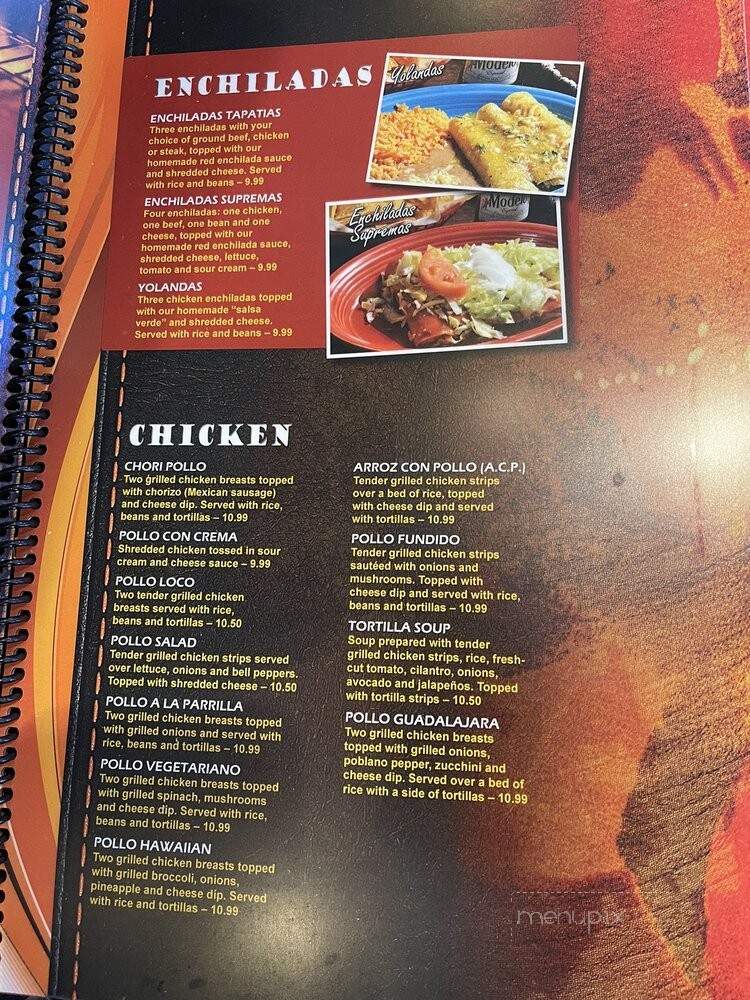 Los Mezquites Mexican Grill - Sherrills Ford, NC menu_pic