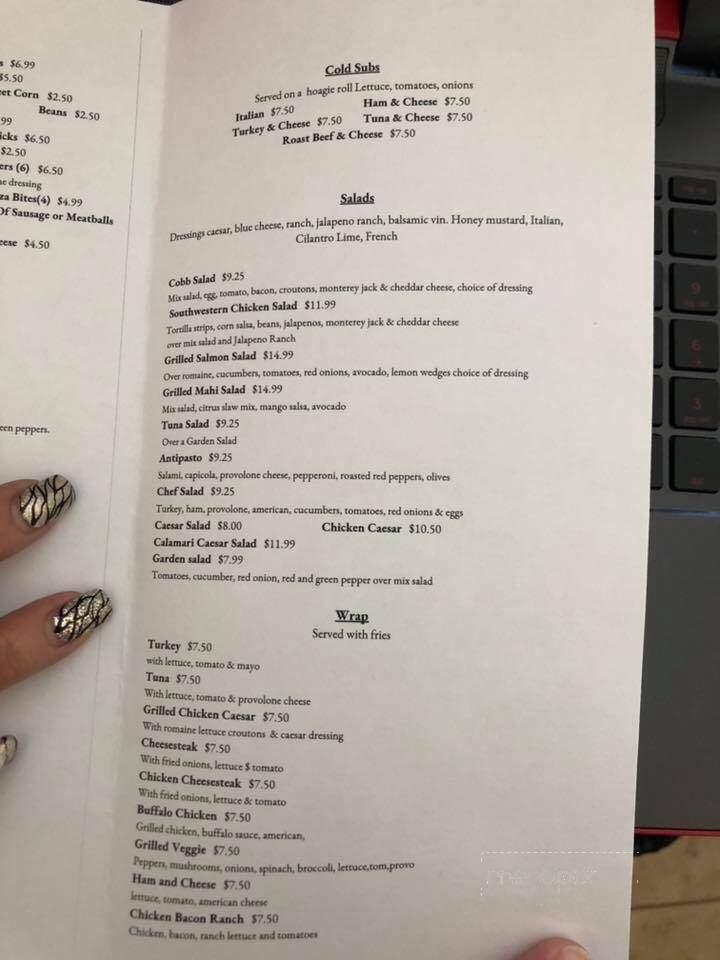 Lobo's Pizza & Grill - Ocean View, NJ menu_pic
