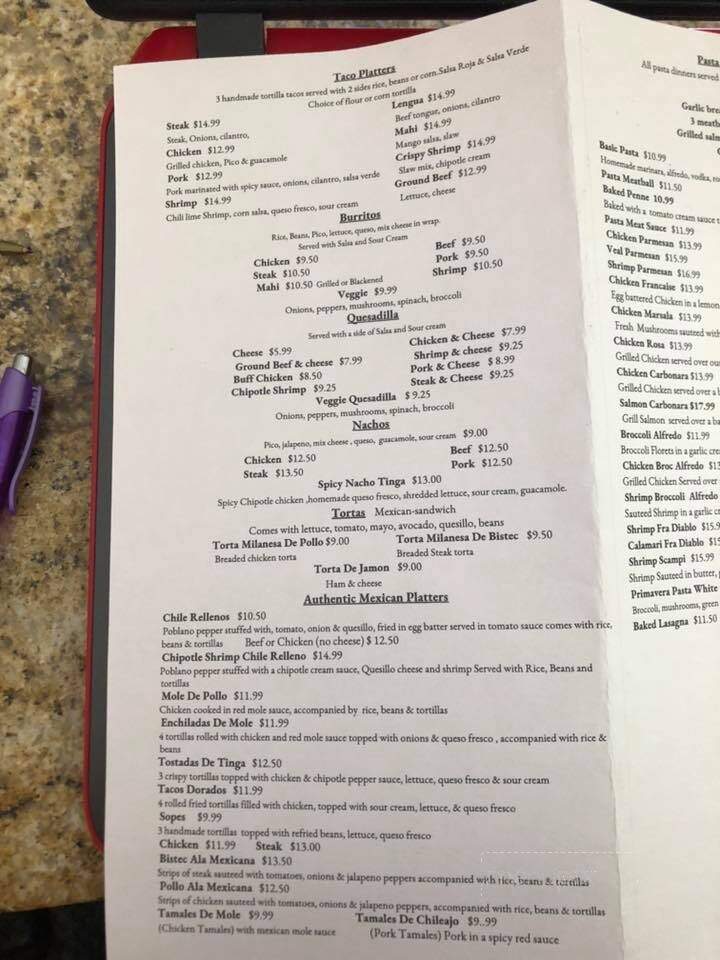 Lobo's Pizza & Grill - Ocean View, NJ menu_pic