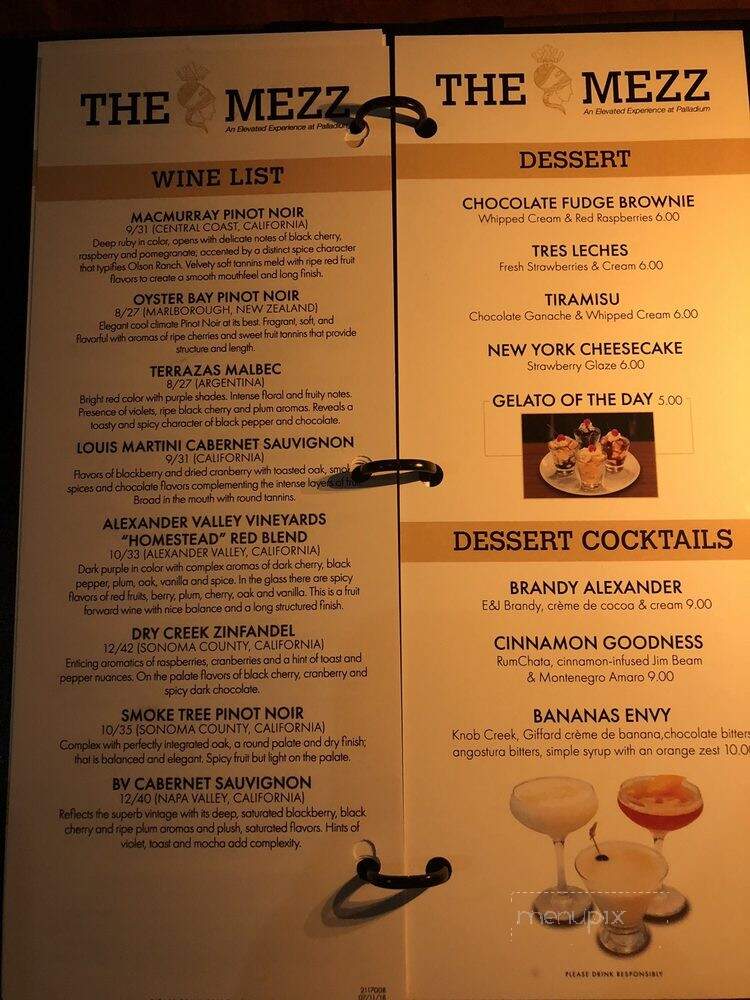 Palladium - San Antonio, TX menu_pic