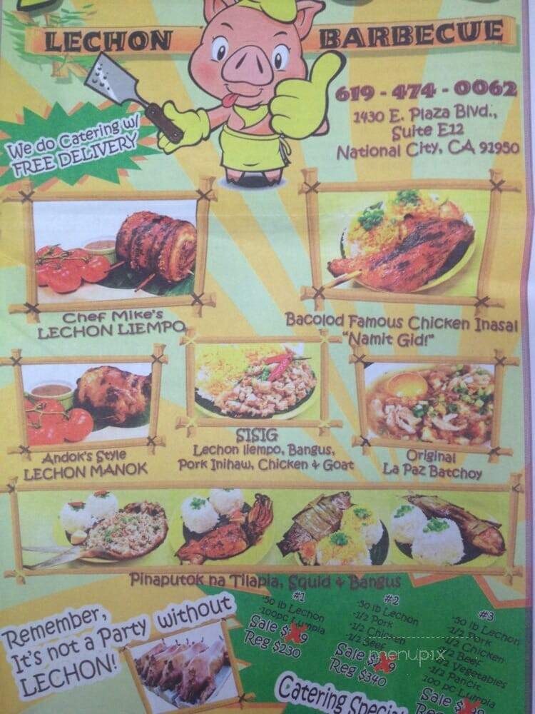 Porky's Lechon and Barbecue - National City, CA