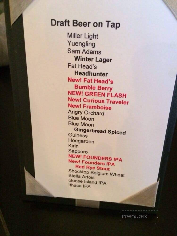 Nakama Japanese Steakhouse & Sushi Bar - Wexford, PA menu_pic