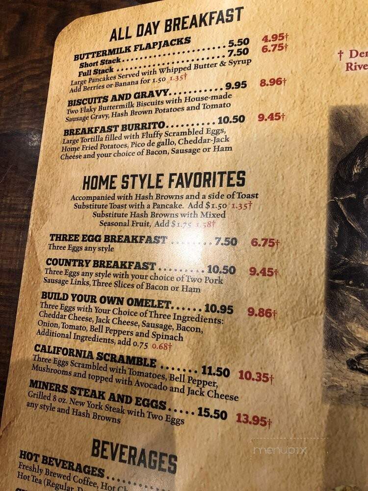 Goldfield's Cafe - Coarsegold, CA menu_pic