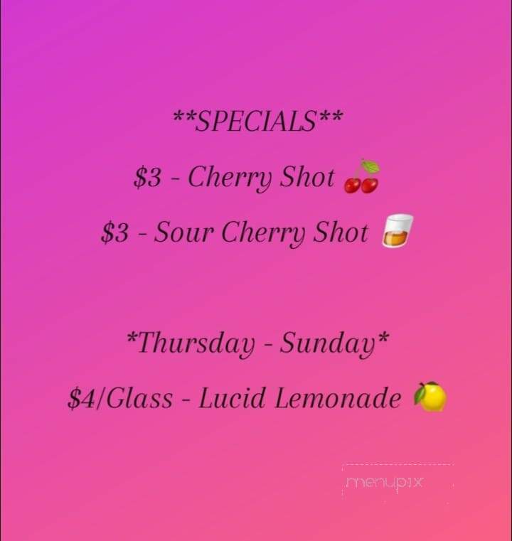 Sportys - Grand Haven, MI menu_pic