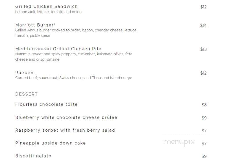 Ellipse Restaurant - Falls Church, VA menu_pic