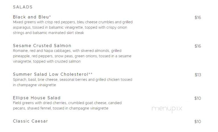 Ellipse Restaurant - Falls Church, VA menu_pic