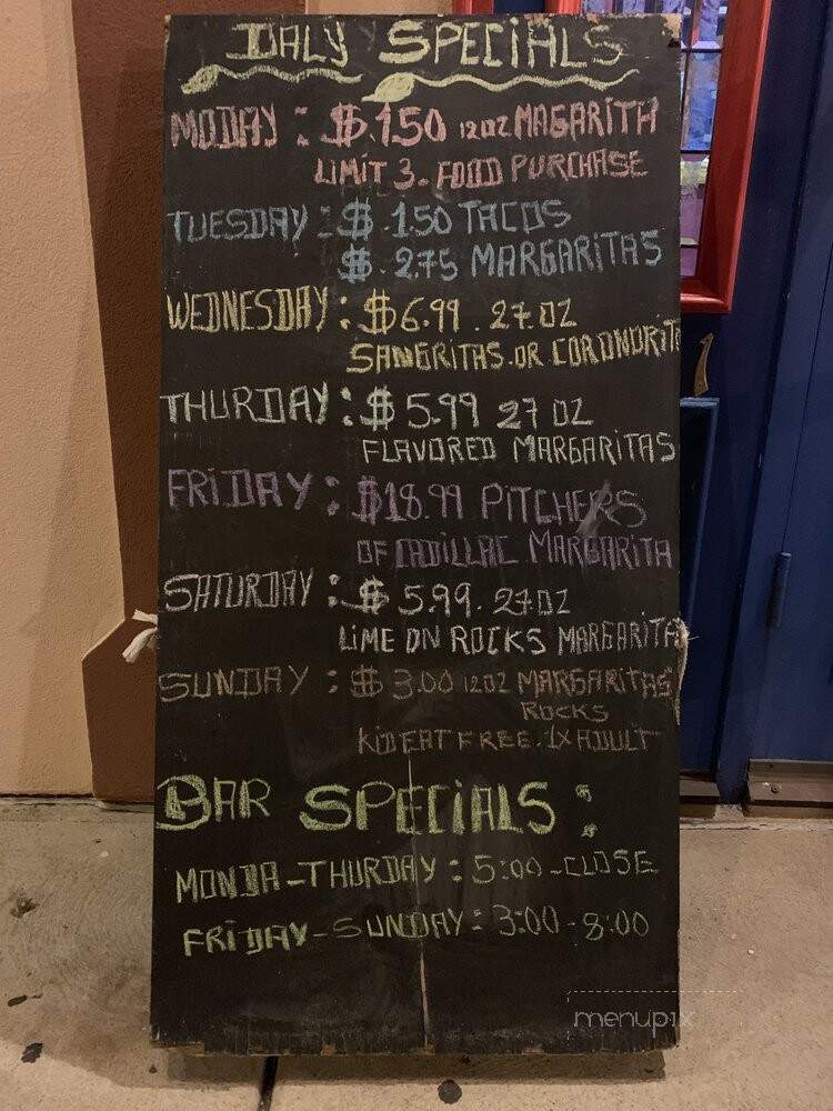 Amigo Joe's - Saint Louis, MO menu_pic