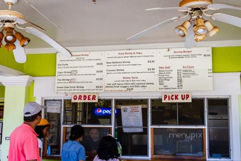 Shrimp Station - Waimea, HI menu_pic