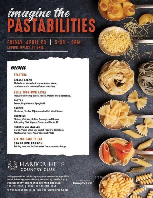 Harbor Hills - Lady Lake, FL menu_pic