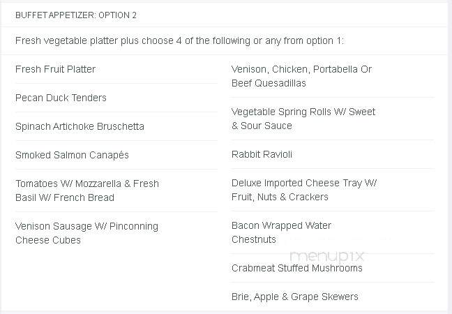 Iroquois Club - Bloomfield Hills, MI menu_pic
