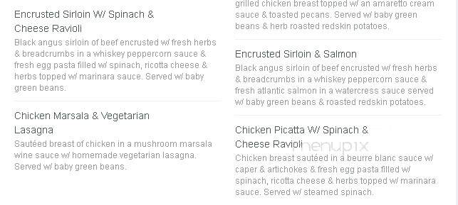 Iroquois Club - Bloomfield Hills, MI menu_pic