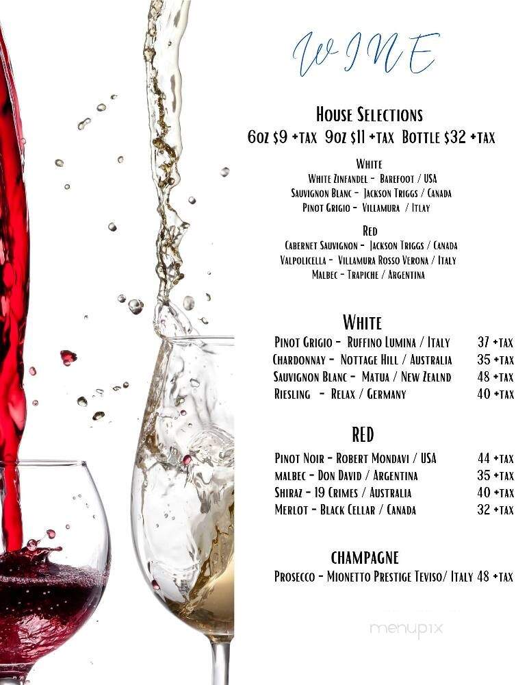 Regency Dining Room - Fredericton, NB menu_pic