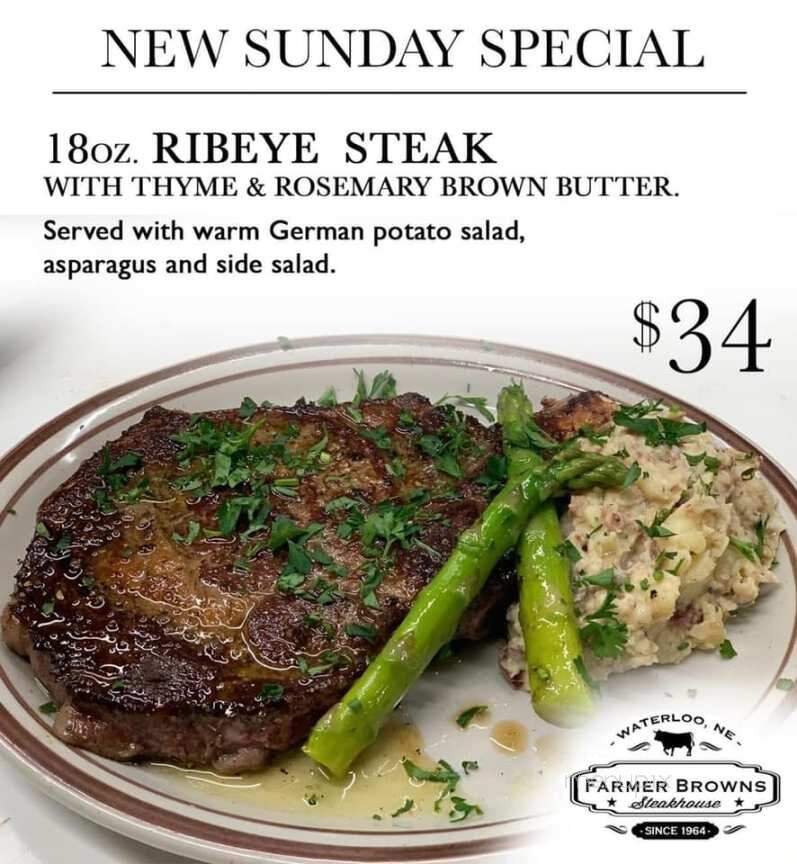 Farmer Brown's Steakhouse - Waterloo, NE