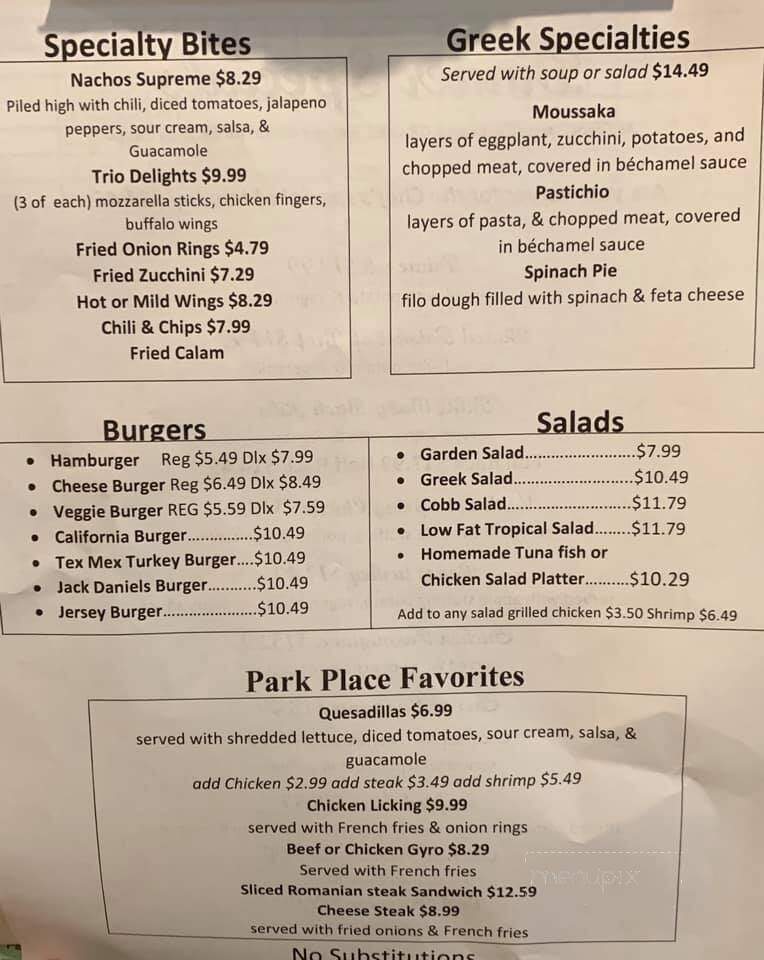 Park Place Diner - Matawan, NJ
