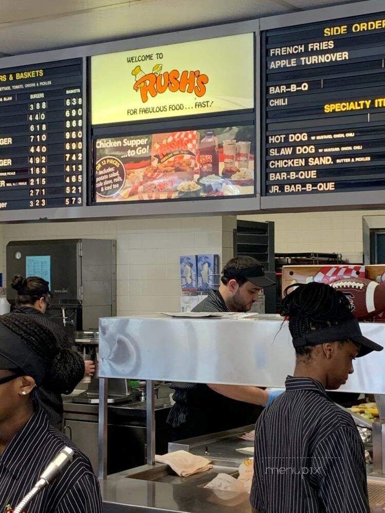 Rush's - Lexington, SC menu_pic
