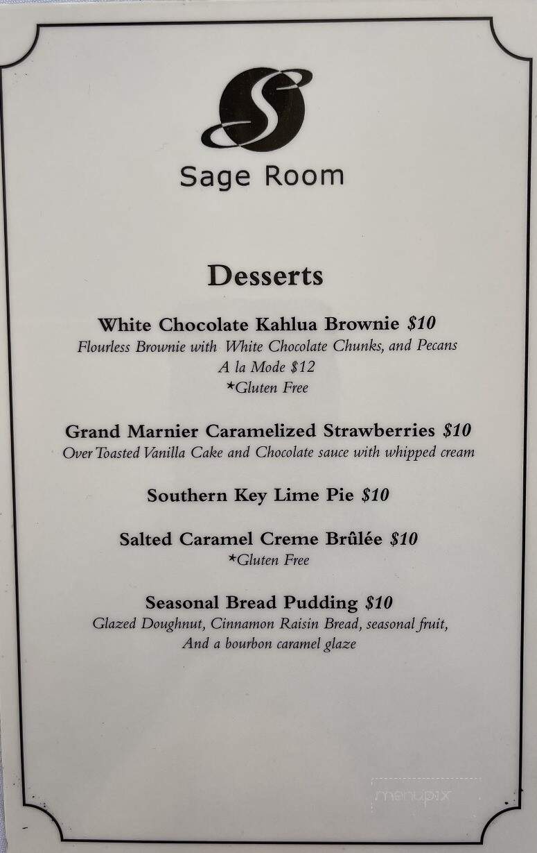 Sage Room - Hilton Head Island, SC