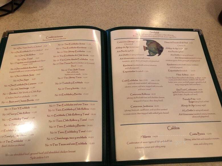 Alejandra's Mexican Food - Visalia, CA menu_pic