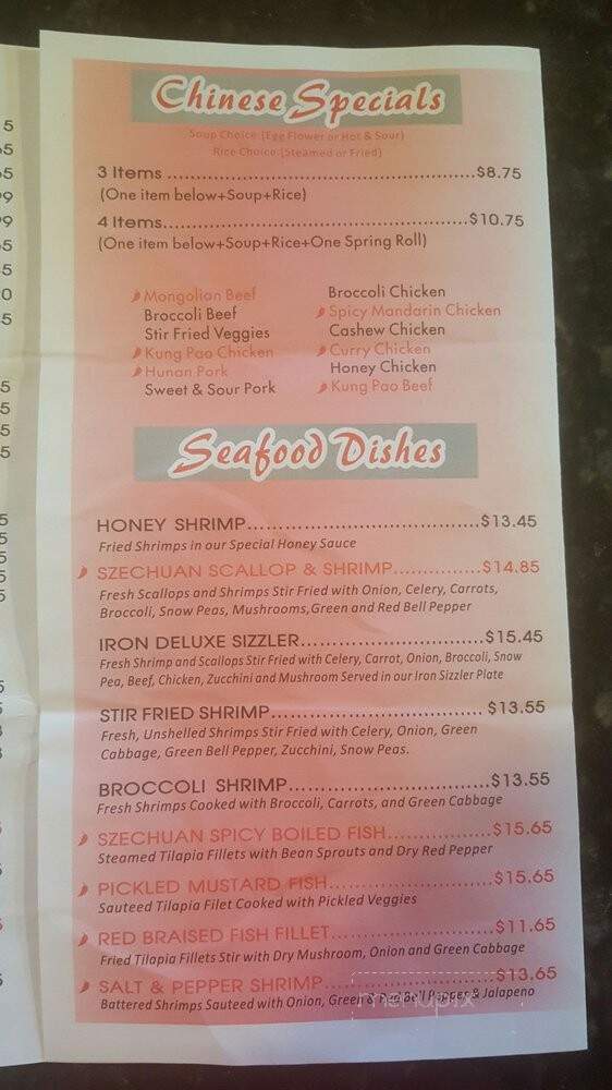 Wok Fusion - Meridian, ID menu_pic