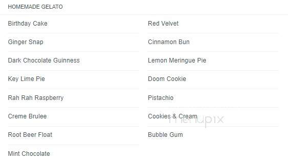 Fresh and Sweet - Regina, SK menu_pic