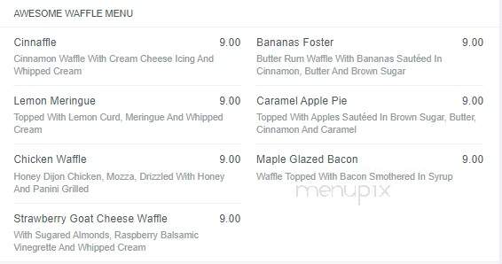 Fresh and Sweet - Regina, SK menu_pic