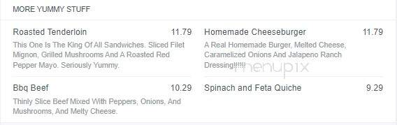 Fresh and Sweet - Regina, SK menu_pic