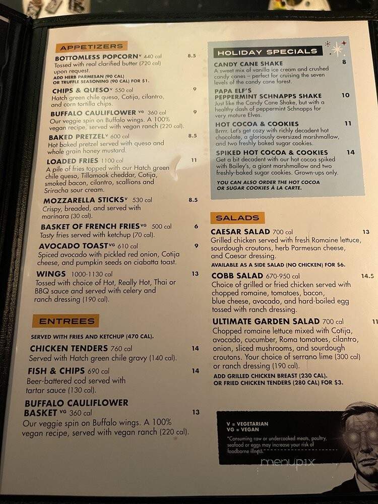 Menu of Alamo Drafthouse in Woodbridge, VA 22191