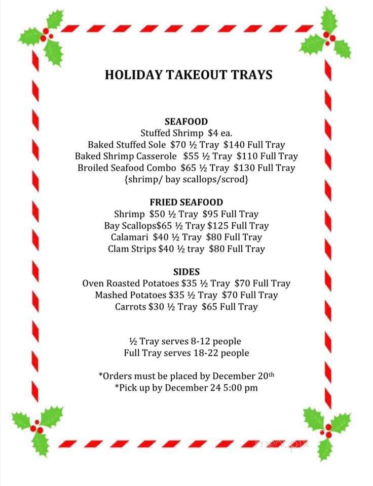 RipTide Restaurant & Bar - West Haven, CT menu_pic