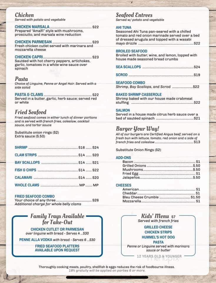 RipTide Restaurant & Bar - West Haven, CT menu_pic